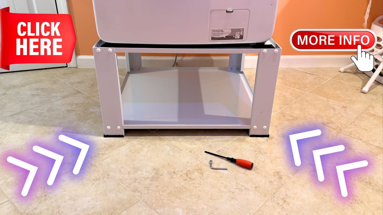 REVIEW // Laundry Pedestal Stand for Washer and Dryer