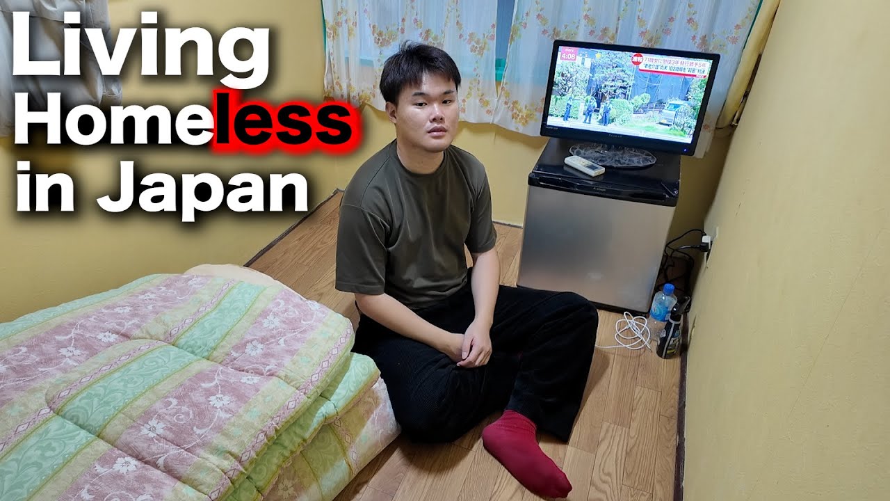 Day in the life of a homeless in $10/JAPANESE DOYA🇯🇵🏠