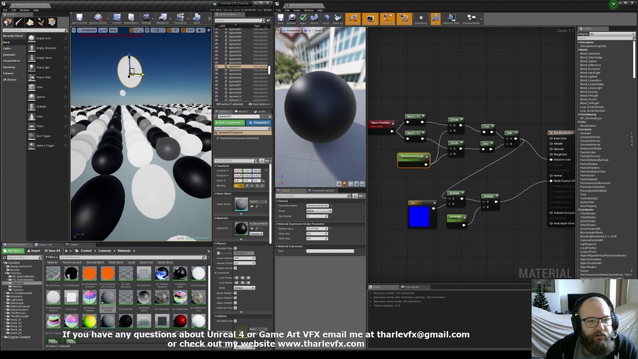 Creating Random Values in Materials based on Object Position