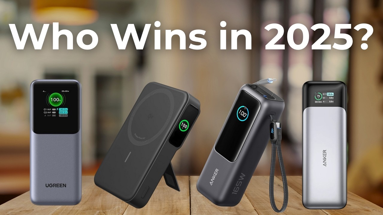 Top 5: Best Power Bank 2025  [Watch This Before You Make a Choice!]