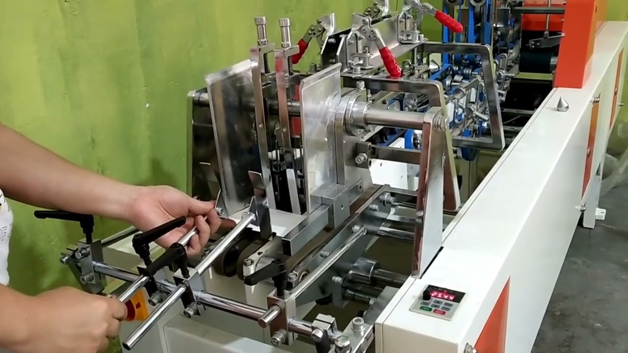 Step By Step For Mini Box On ZH-500 Folder Gluer