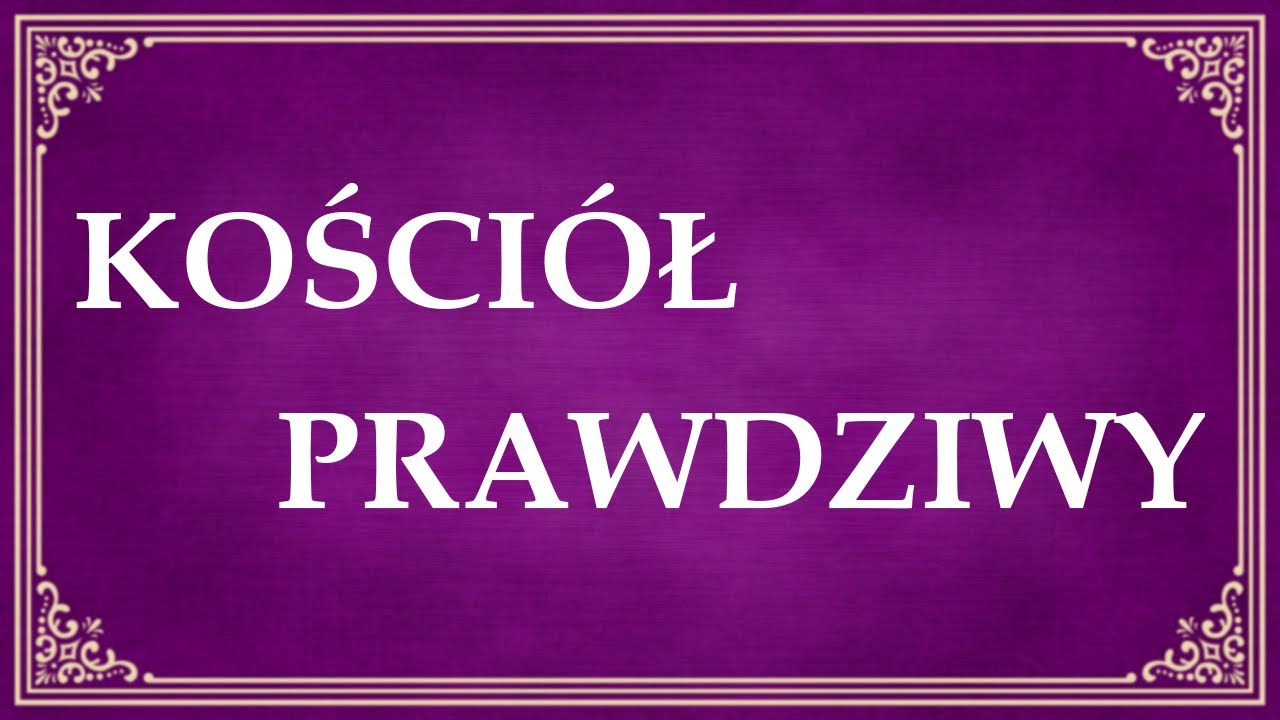 KOŚCIÓŁ PRAWDZIWY – ks. Grzegorz Śniadoch IBP - 30 listopada 2025 r.