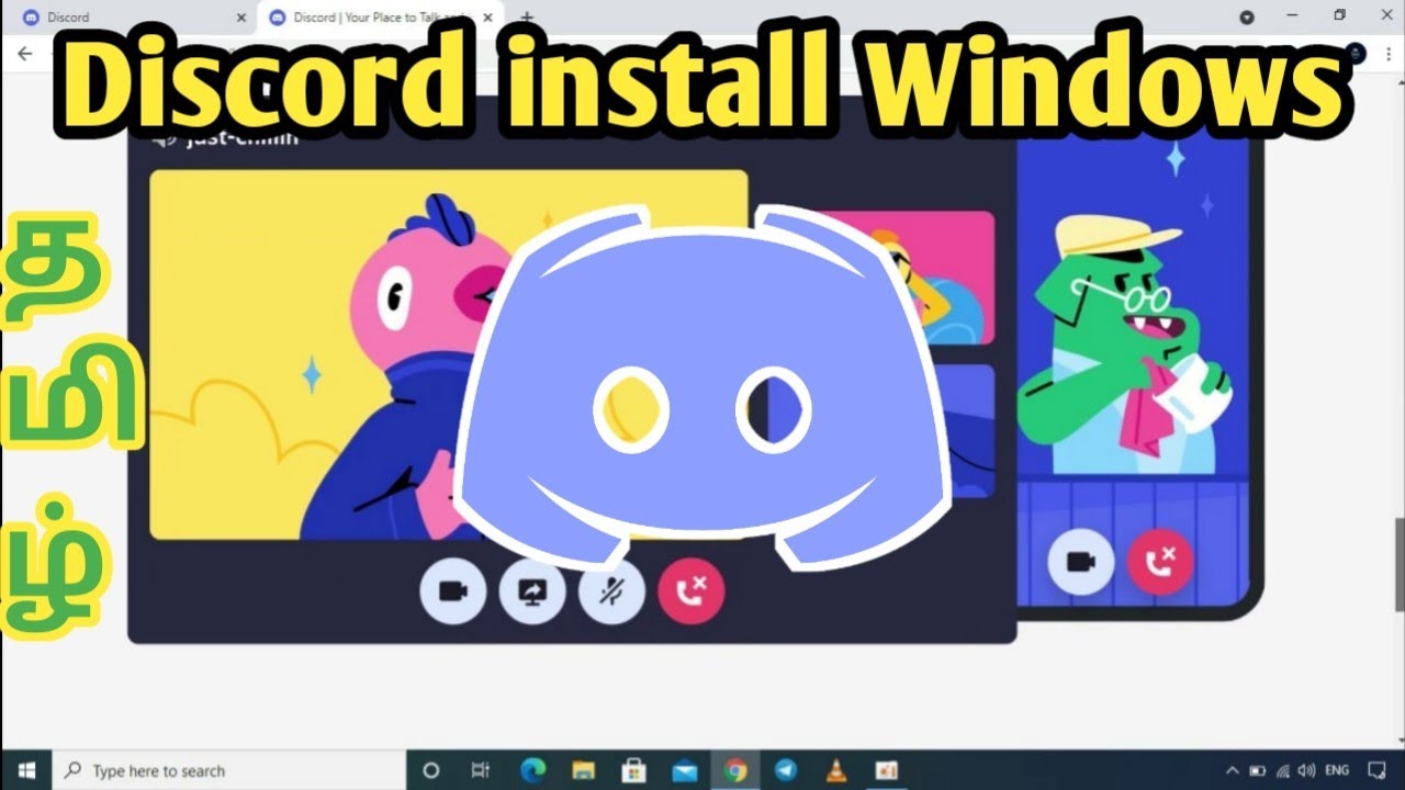 How to Download & Install Discord in Windows 10 in tamil @Mr_Arunvijay