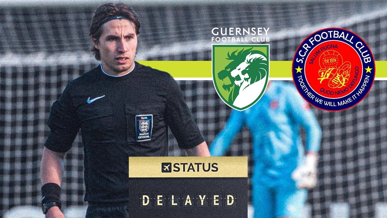 Referee's Journey to Guernsey | Sutton Common Rovers Match | Weather Chaos & A Controversial Penalty