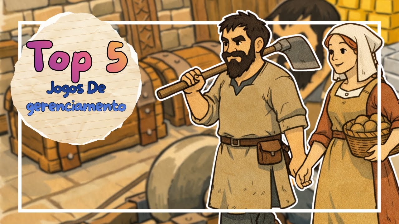 5 JOGOS DE GERENCIAMENTO QUE VICIAM SEM VOCÊ PERCEBER 😵‍💫🎮