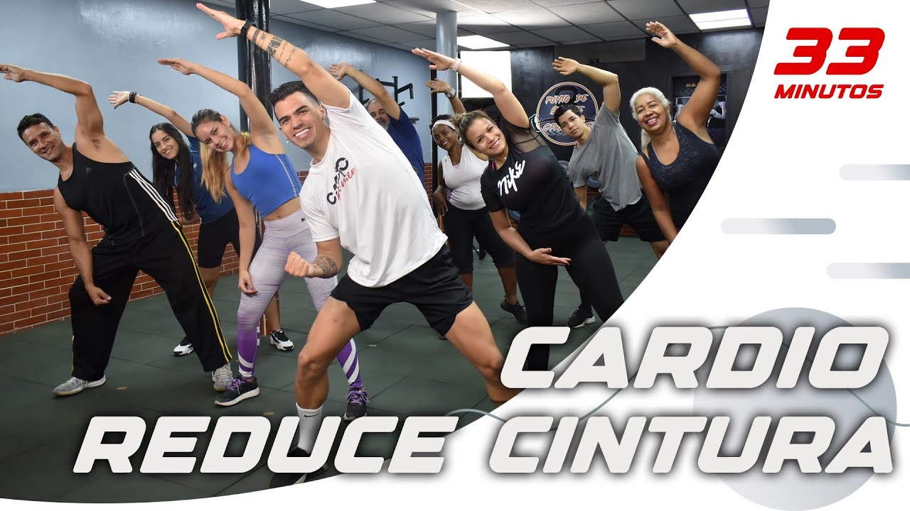 CARDIO para REDUCIR CINTURA y ELIMINAR ROLLITOS | 33 Minutos