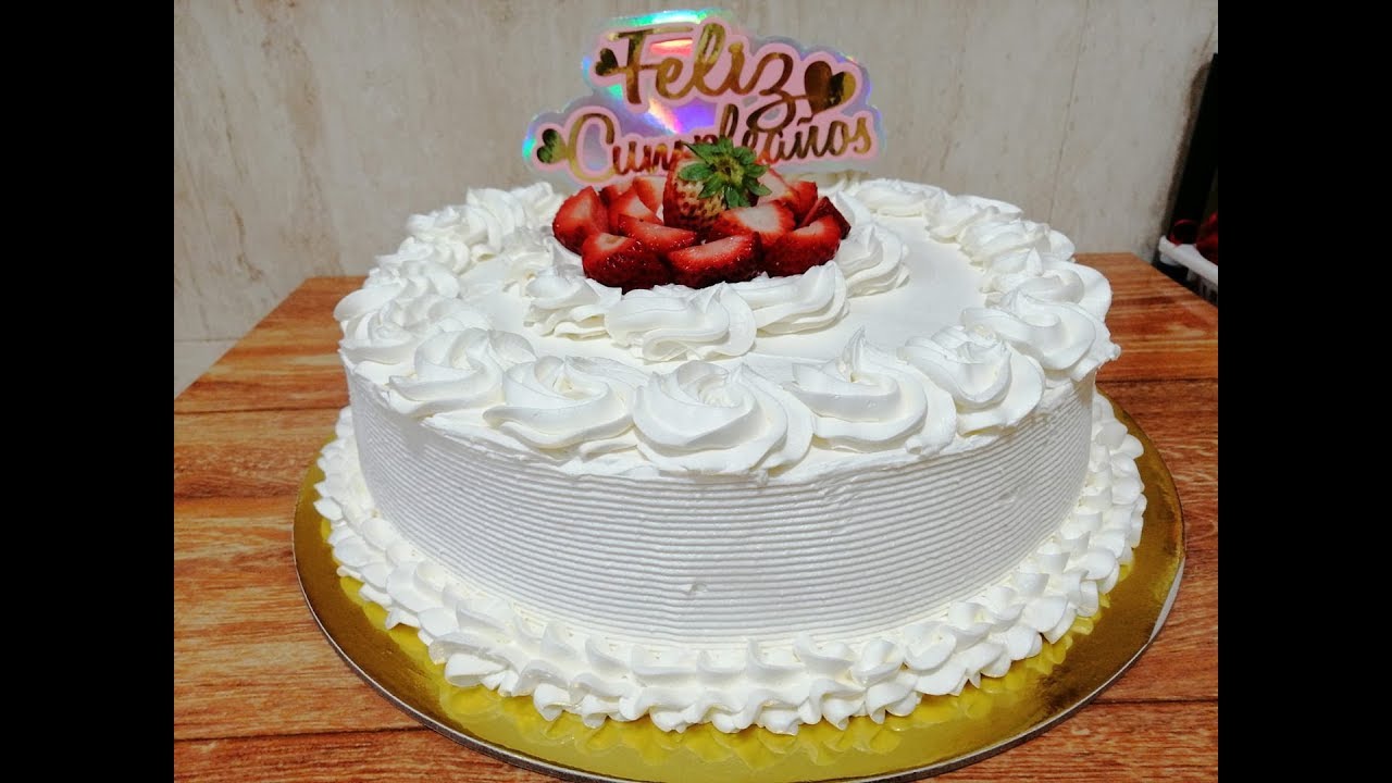 PASTEL DE CUMPLEAÑOS  30 CMS /SILVANA COCINA VLOGS ❤
