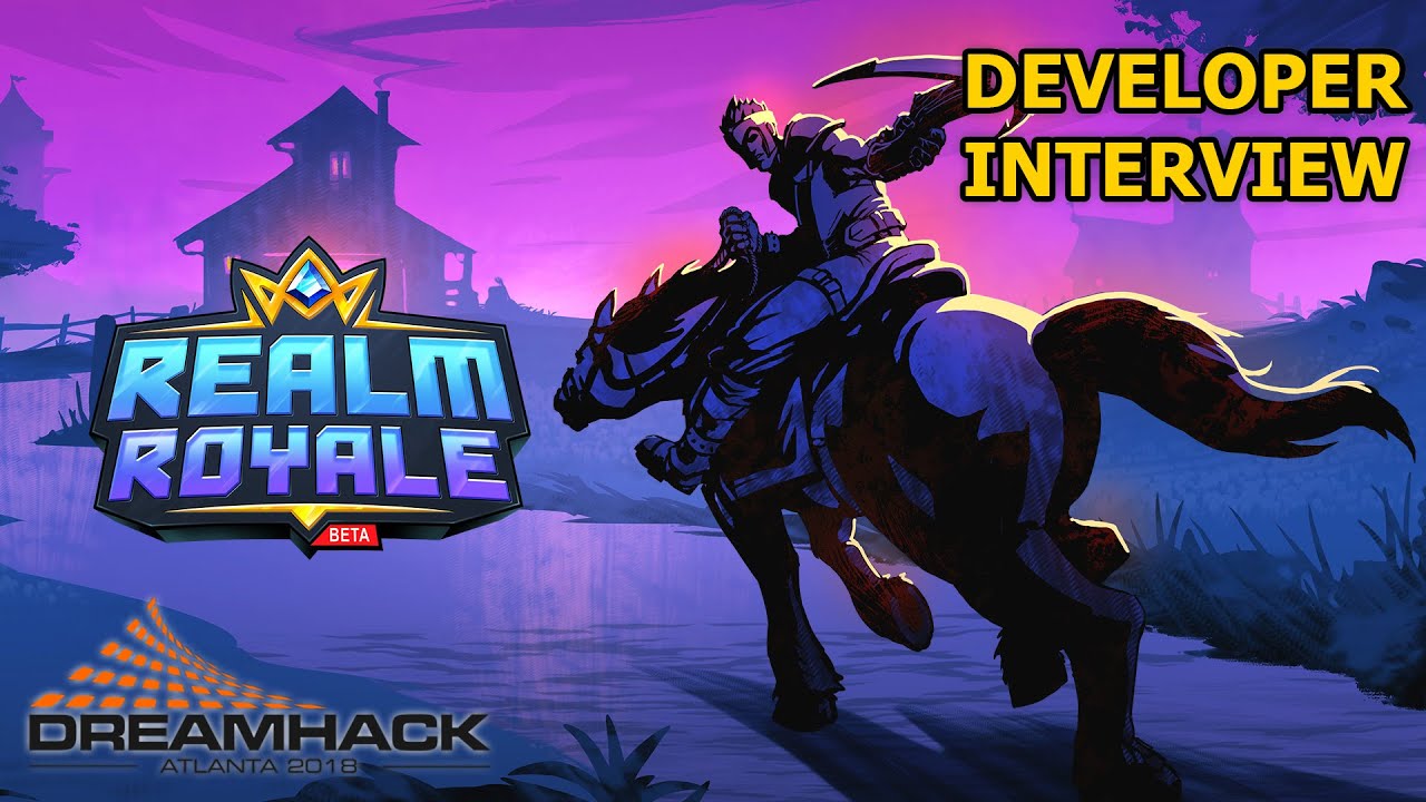Realm Royale: Interview with Rory Newbrough (HRX @ Dreamhack)