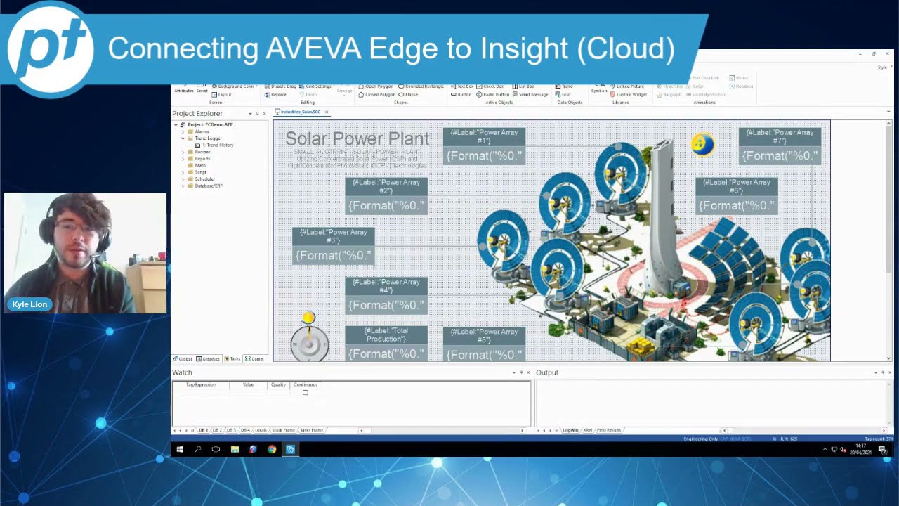 Logging data from AVEVA Edge to AVEVA Insight (cloud)