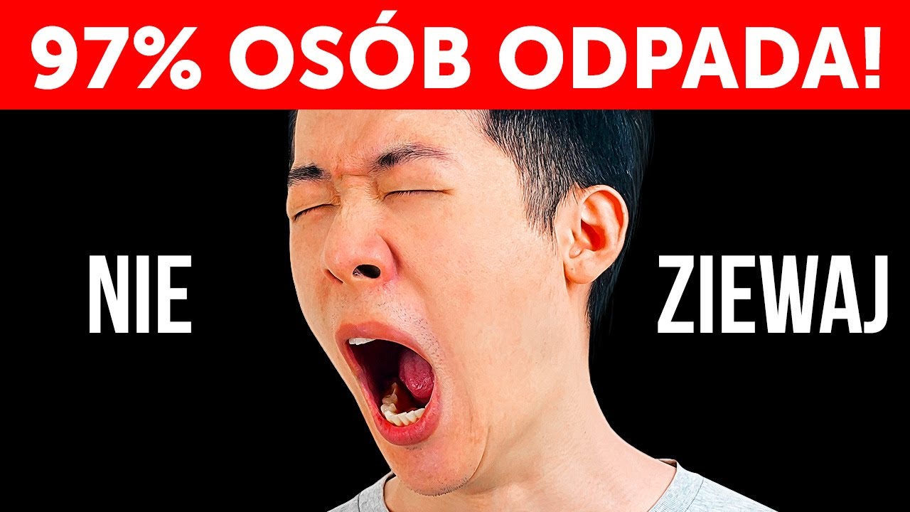 Powstrzymaj się od ziewania podczas oglądania tego filmiku || Niemożliwe wyzwanie