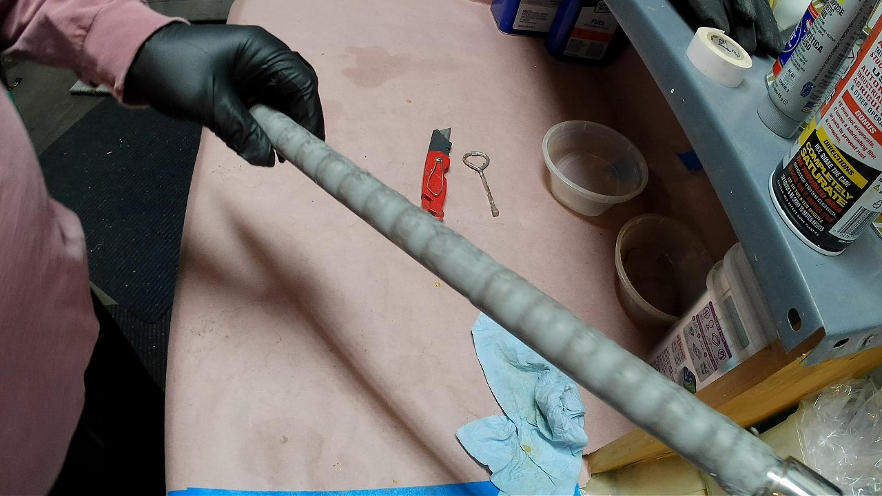 Edson Grip Replacement on Grab Rail and 3M VHB removal