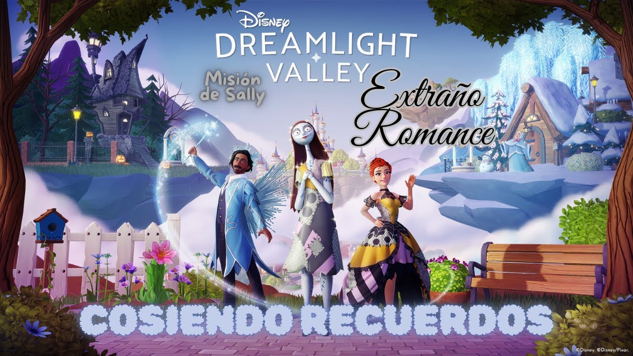 EXTRAÑO ROMANCE - MISION de SALLY - DISNEY DREAMLIGHT VALLEY