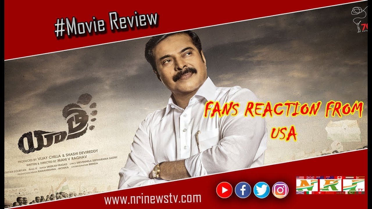 Fans reaction after watching yatra movie from usa