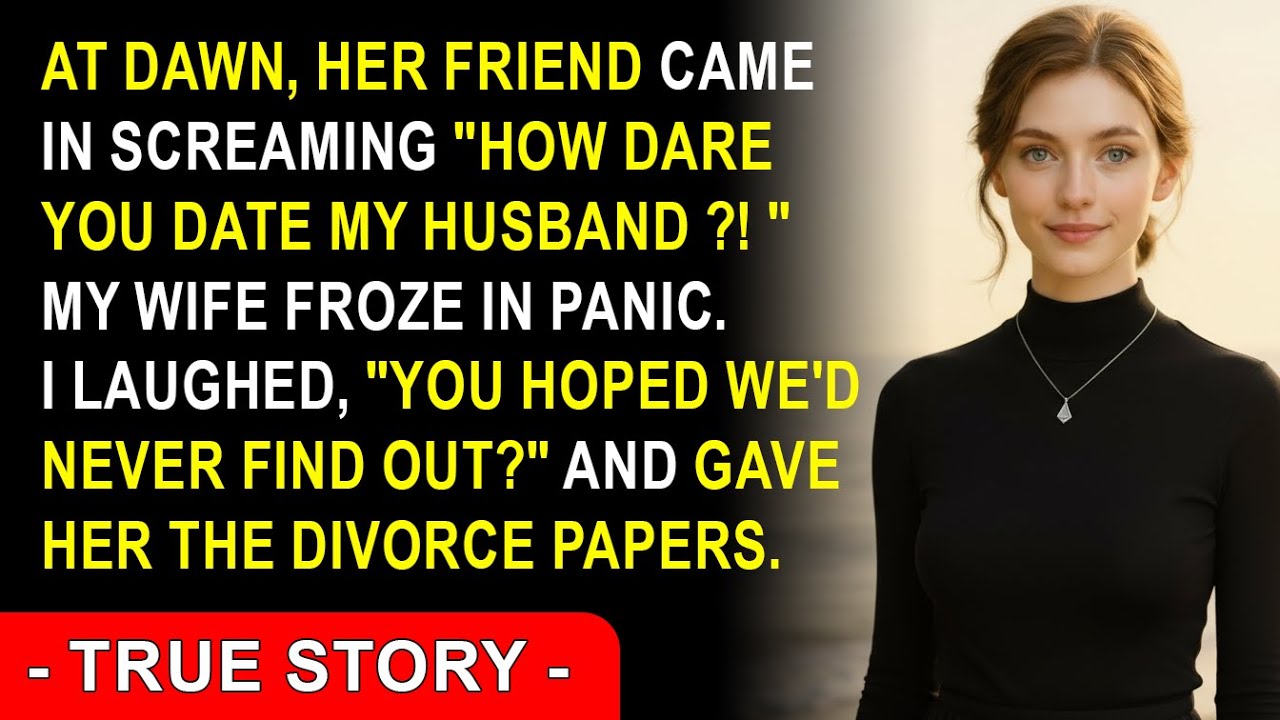 She Stood There In Panic While Her Friend Screamed At Her. I Laughed — And Calmly Ended The Circus…