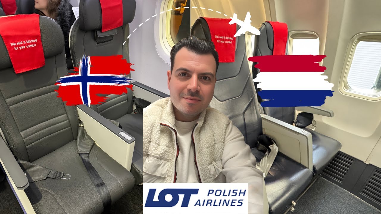 INCONSISTENT| LOT POLISH AIRLINES | BUSINESS CLASS | OSLO - WARSAW - AMSTERDAM | REVIEW