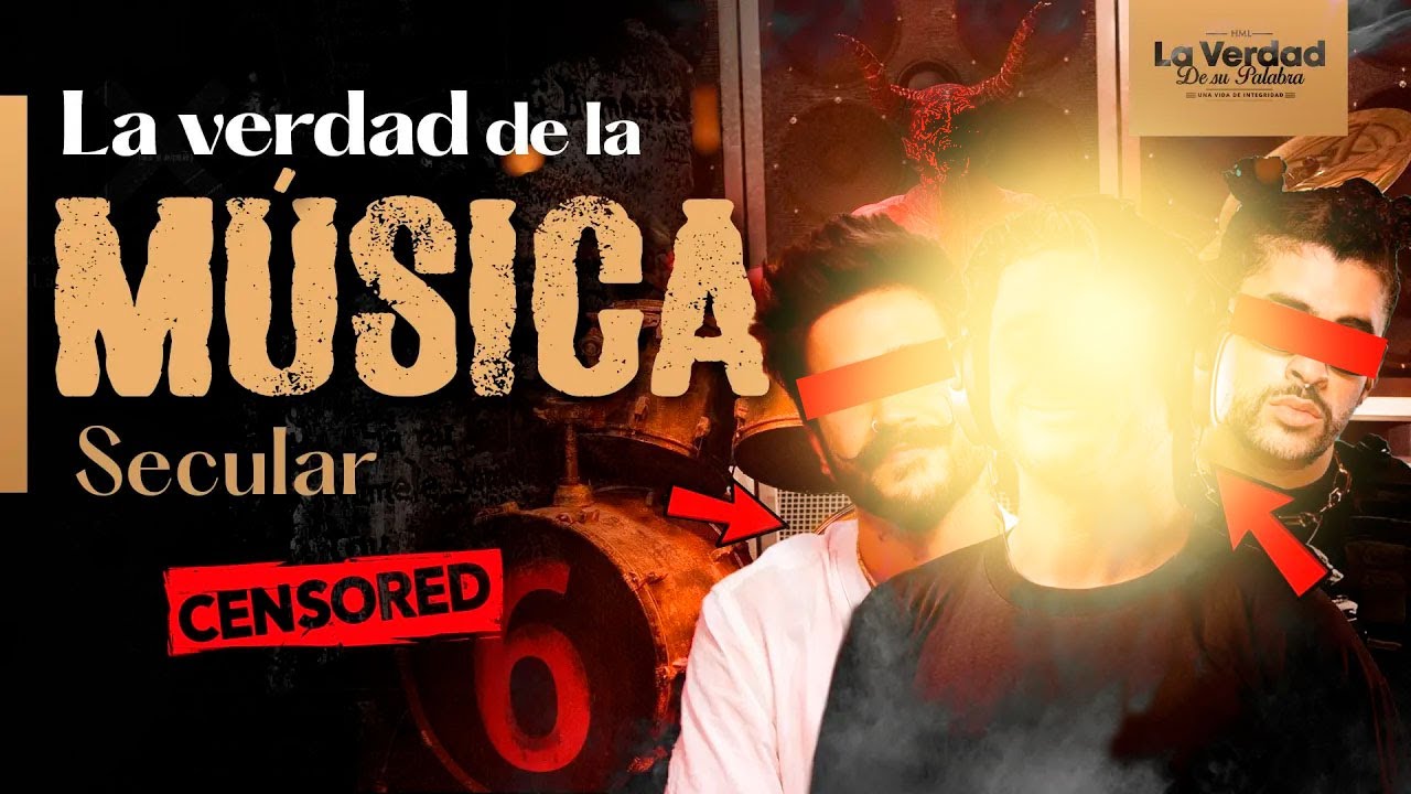 MÚSICA SECULAR: La verdadera HISTORIA, ¿Puedo escucharlo?  LA BIBLIA lo explica 😱📕