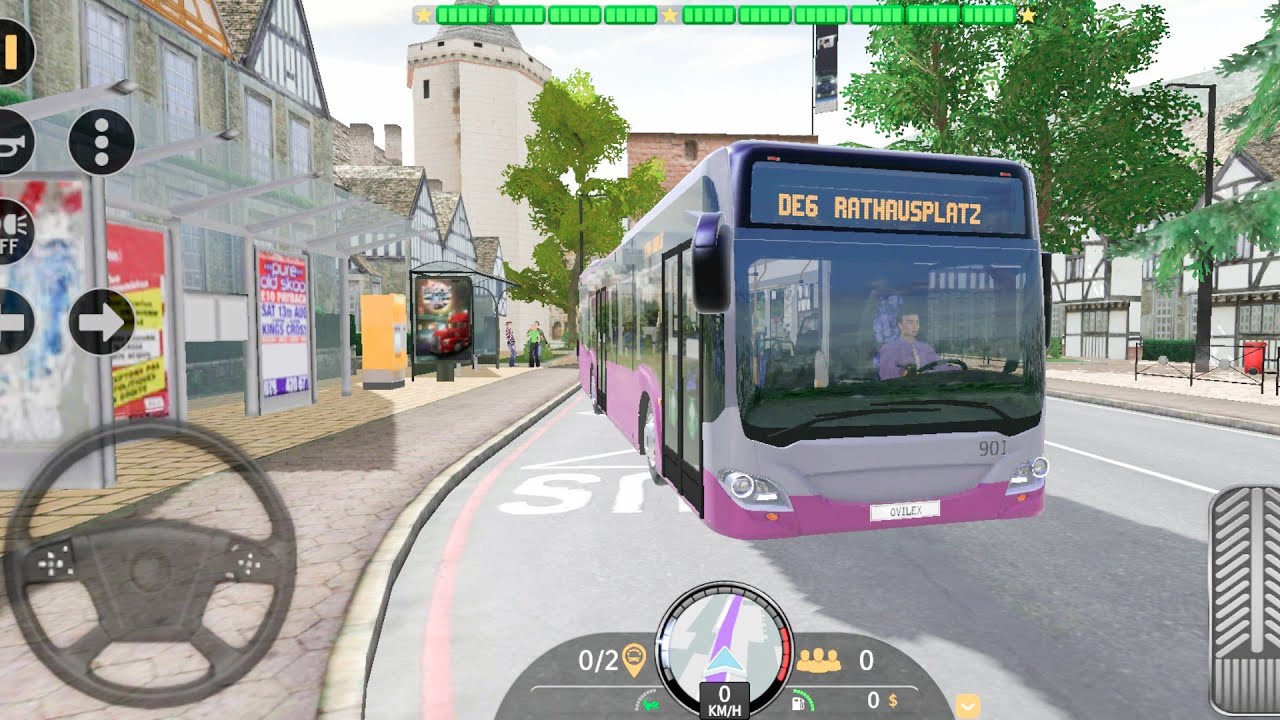 Bus Simulator : EVO // Coach Bus Driving 3D // Android gameplay Malayalam