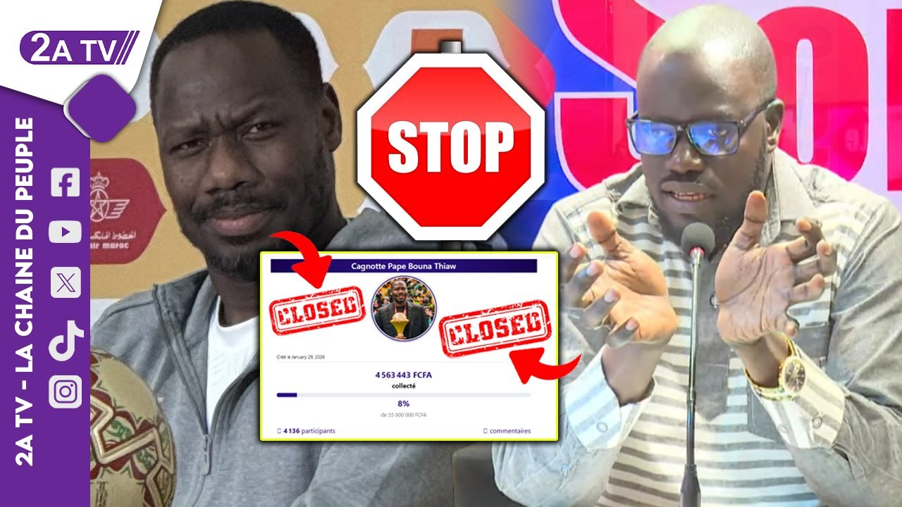 Urgent ! Cagnotte pour Pape Thiaw Sispendue, La réaction de Moustapha Mbaye 
