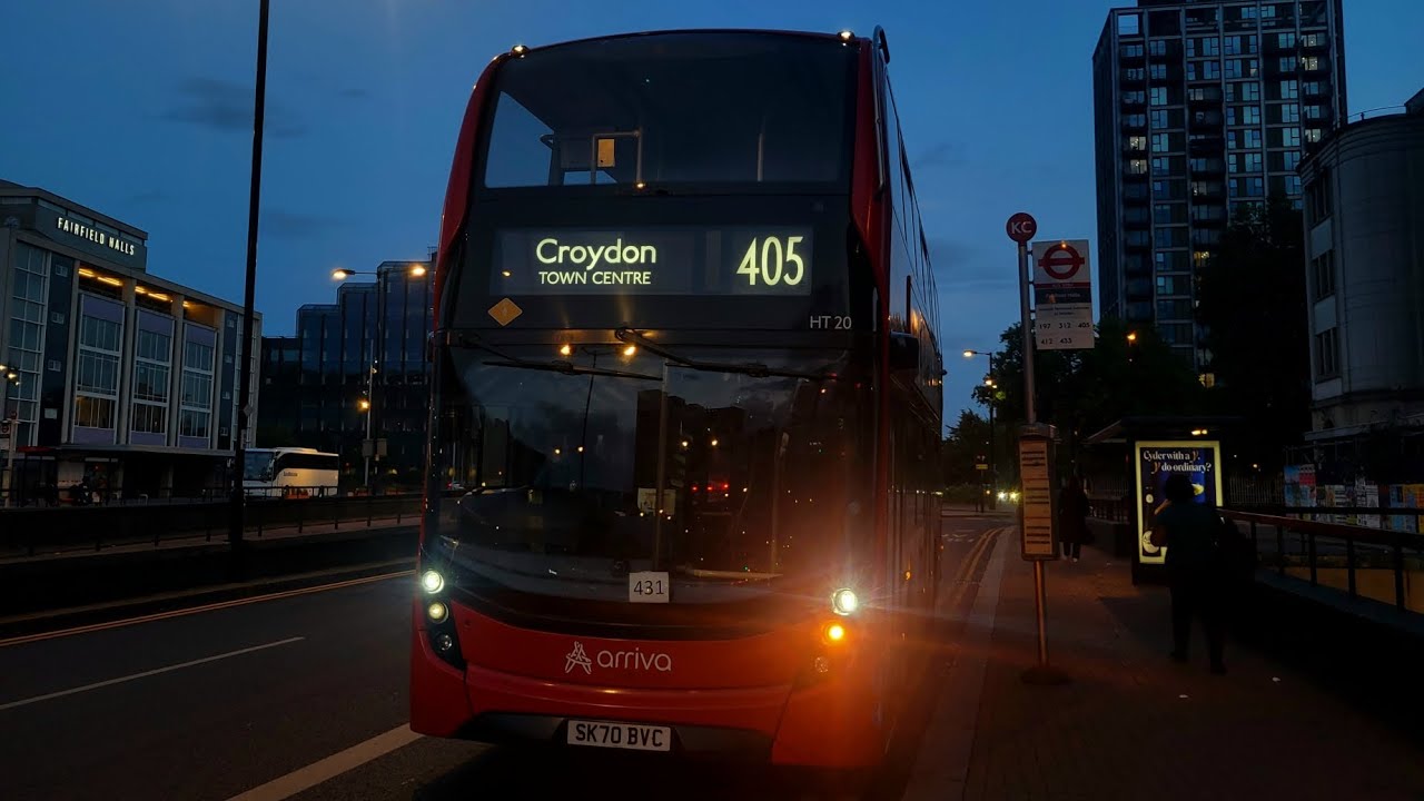 FRV | Arriva London Route 405 - Redhill to Croydon Town Centre | Enviro 400 MMC HT20 (SK70 BVC)