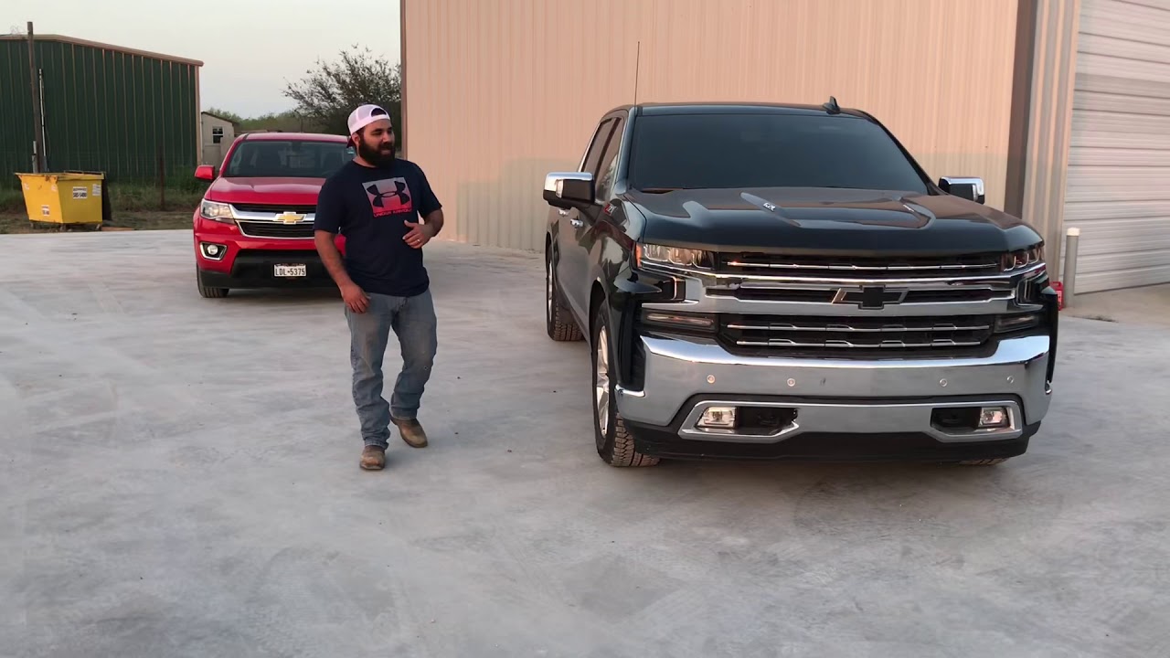 2019 Chevy Z71 4WD equipped with IHC 3/5 Lowering Kit and Helper Bags!