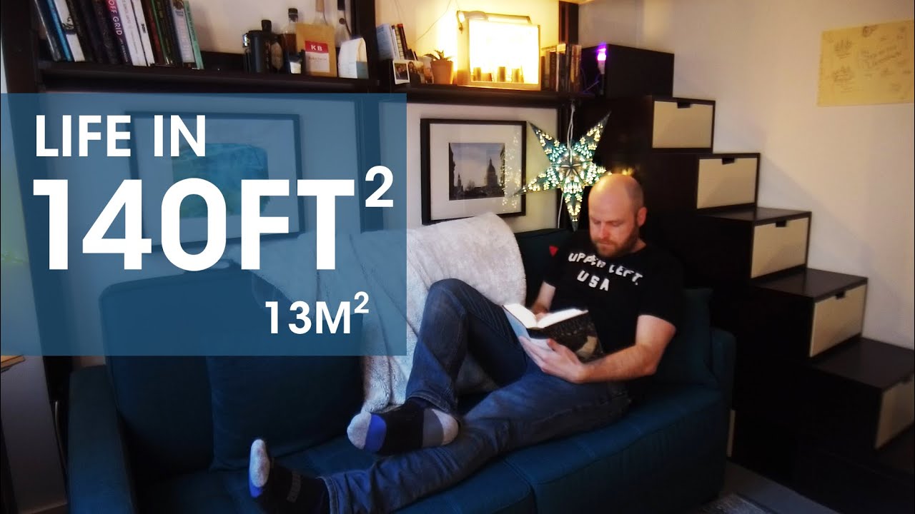 My Tiny Parisian Apartment - Life in 140 square feet (13m) - in quarantine [Paris Apartment Tour]