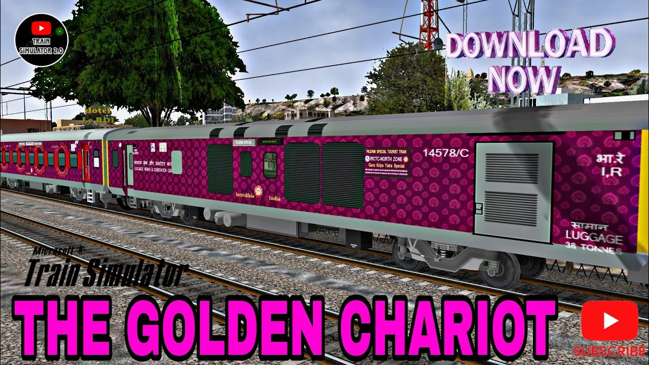 DOWNLOAD THE GOLDEN CHARIOT COACH LUXURY TRAIN IN INDIA IN-MSTS TICKET PRICE IND RS INR 3,98,160