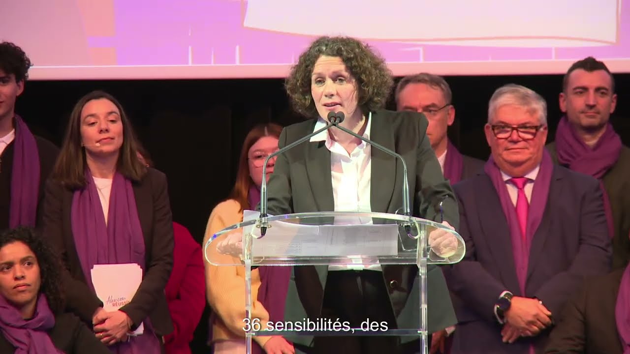 Le 11 février, Sophie Douvry a présenté sa vision pour Alençon.
