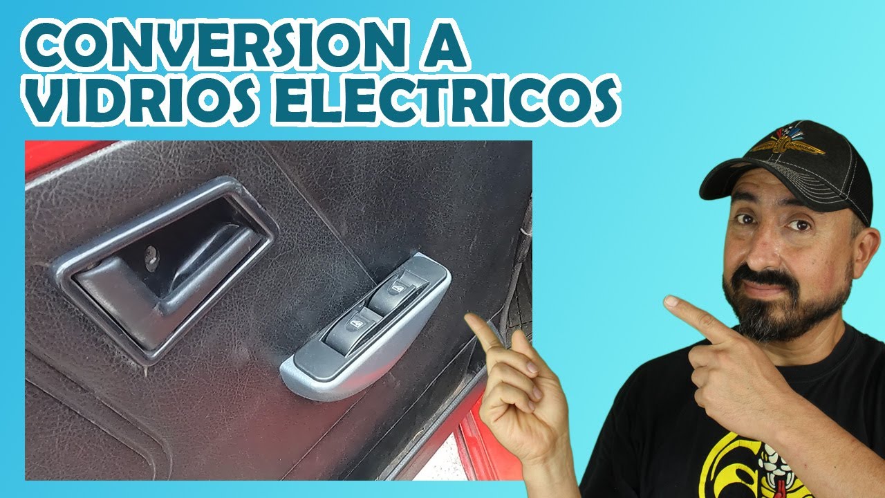 Como convertir de vidrios manuales a eléctricos a un Geo Tracker o cualquier otro vehículo