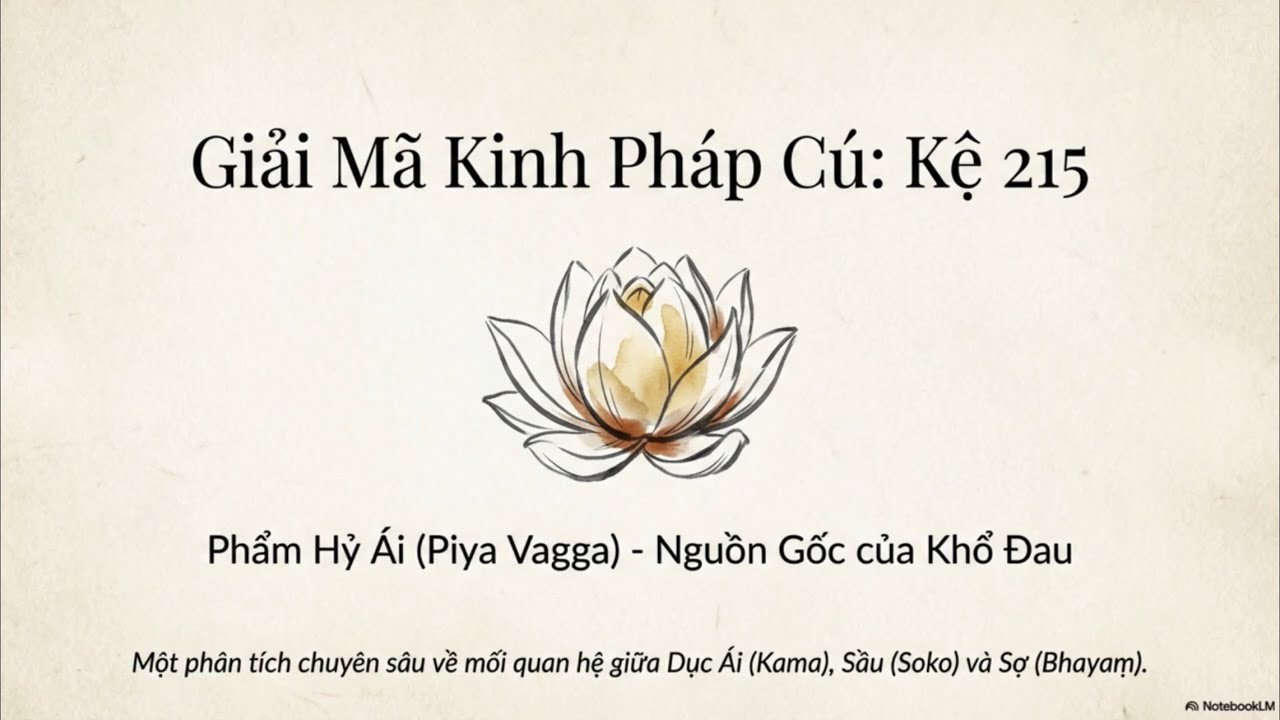 Kinh Pháp Cú - Phẩm Hỷ Ái - Câu 215 #daophat #phatphap #podcast #kinhphat #xh