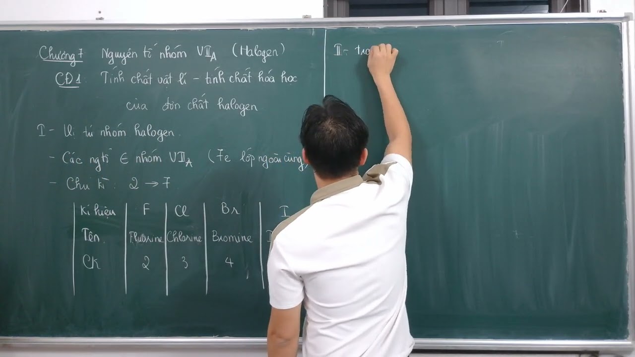 đơn chất halogen buổi 1 (ngày 27.2.2026)