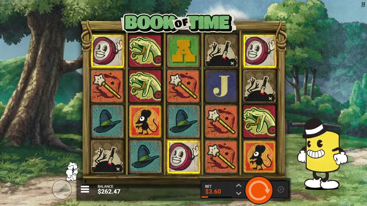 Max Win Book Of Time 1.20 Bet