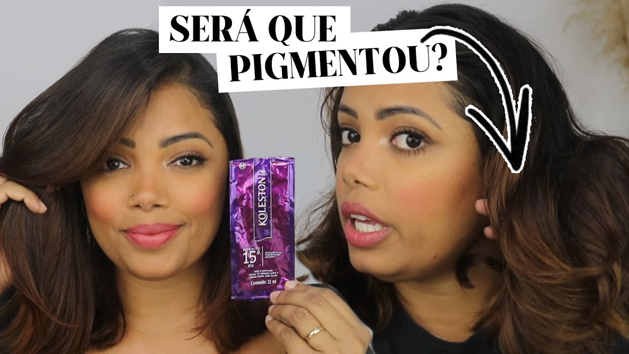 TESTEI O REATIVADOR DE COR KOLESTON LOURO ESCURO 6.0 *Cheia de Truques*