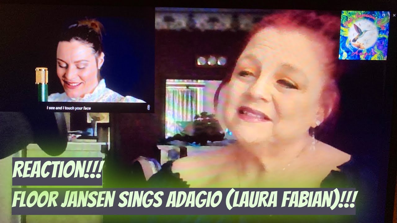Floor Jansen sings Adagio (Laura Fabian)!!! Reaction!! Superb!!