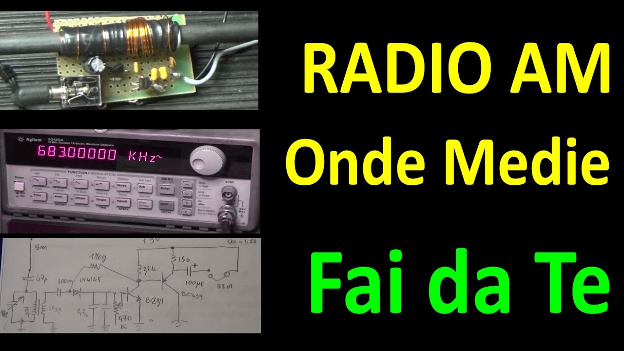 0569: Ricevitore AM in Onde medie Fai da Te