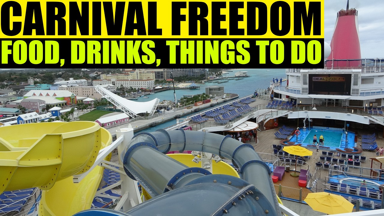 Видеоблог о круизе Carnival Freedom 2025 с Молли и Легендой