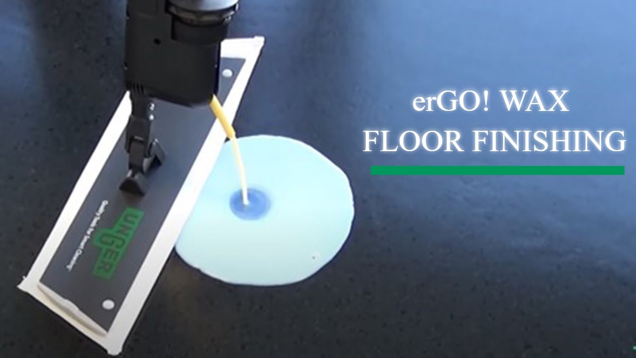 Floor finishing with the erGO! wax floor finishing system - Step by Step Tutorial