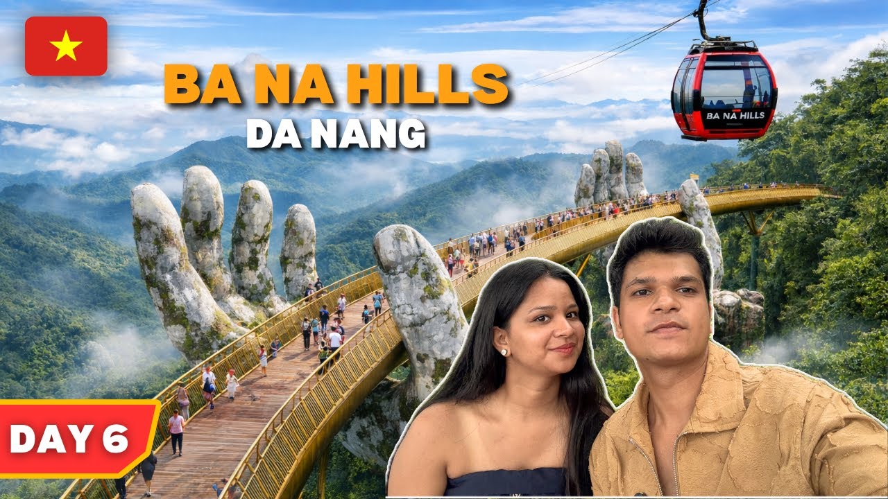 Ba Na Hills | Day 6 🇻🇳 | Golden Bridge, Heavy Rain & Storm Experience