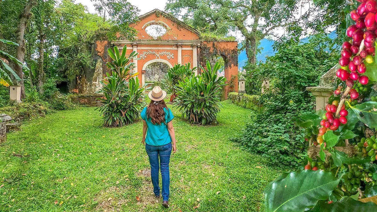 Aquí se planto CAFÉ por PRIMERA VEZ en México / Ex Hacienda de Guadalupe, Amatlán.