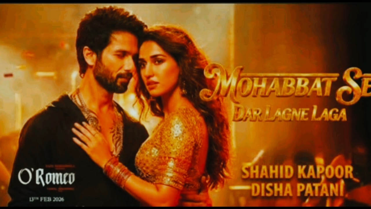 O'Romeo|mohabbat se dar lagne laga|Shahid Kapoor, Triptii Dimri | Sad Song | mp3 song 