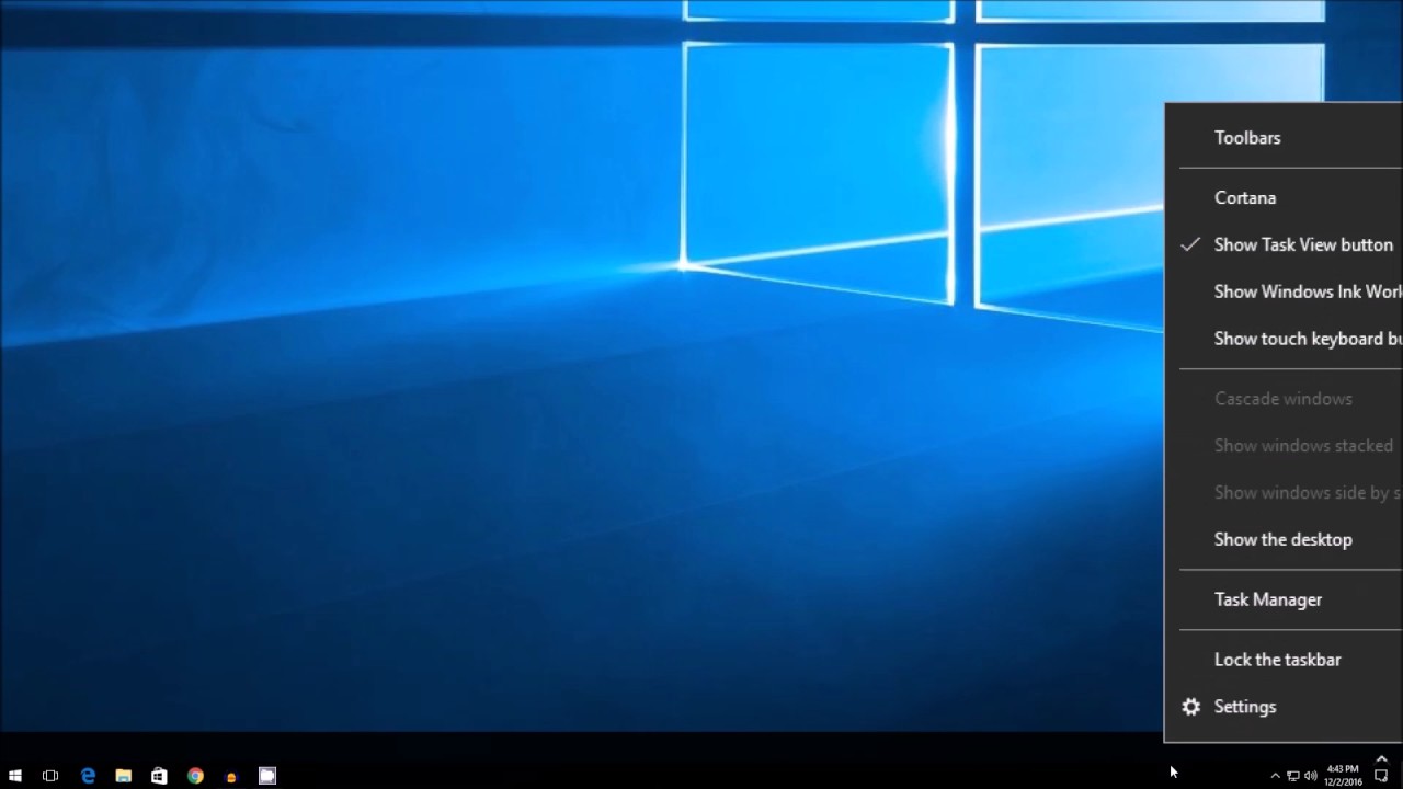 How to Hide the Clock In Windows 10