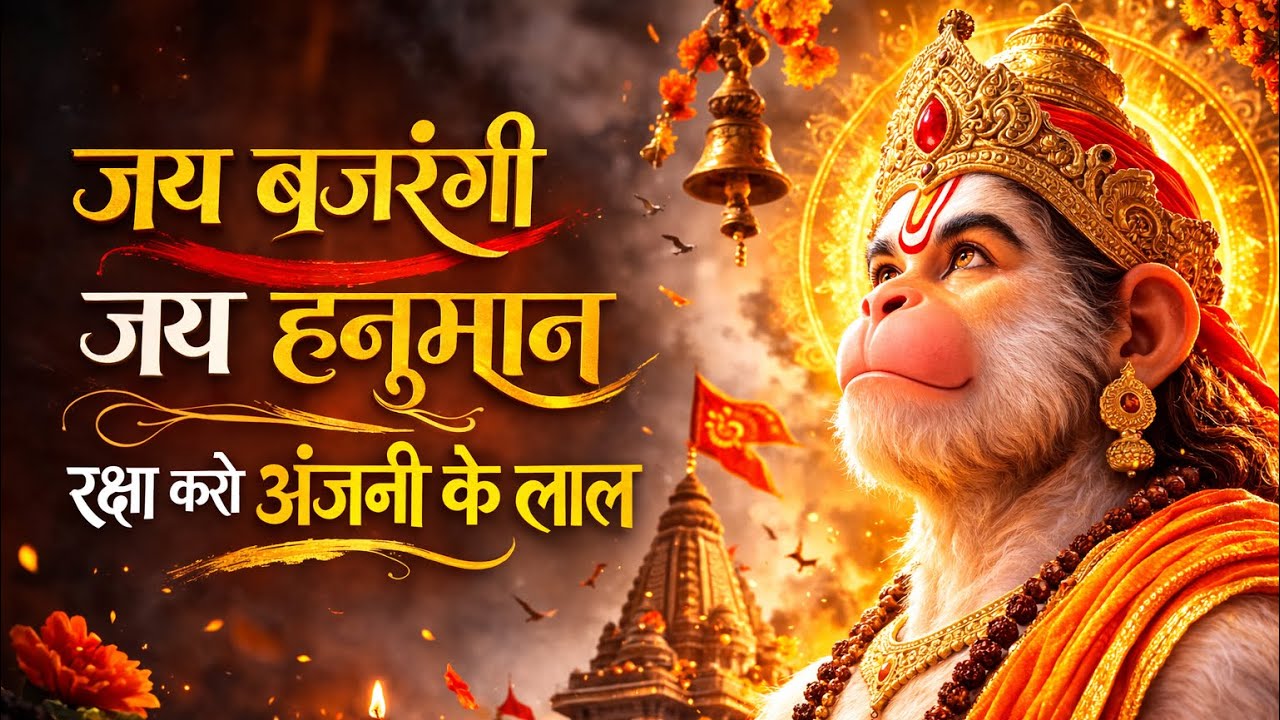 Powerful Hanuman Mantra | ॐ हं हनुमते नमः | Hanuman Bhajan