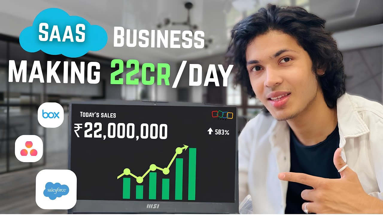 The SaaS Business Model EXPLAINED | How SaaS Founders Are Making Crores Monthly
