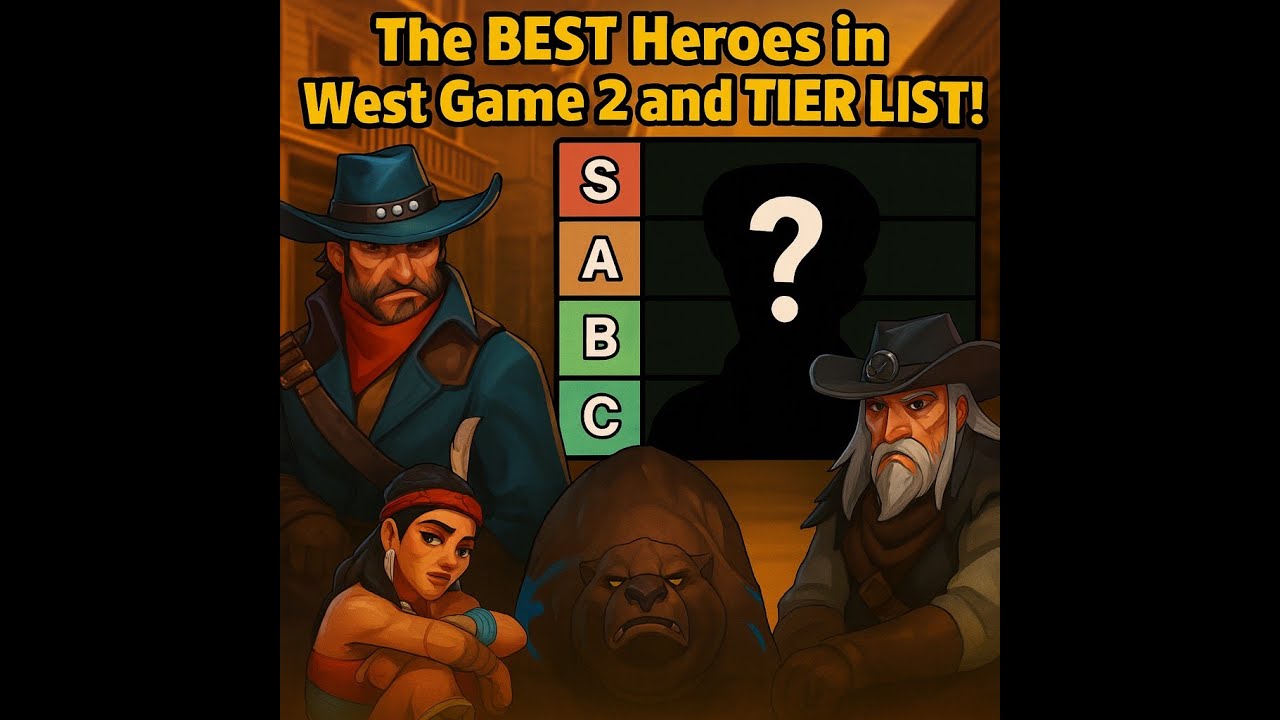 ЛУЧШИЕ герои на West Game 2 и СПИСОК УРОВНЕЙ!