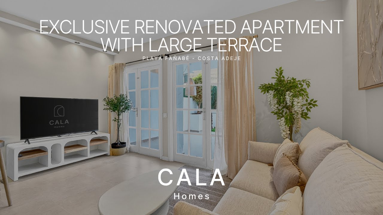 Exclusive Renovated Apartment with Large Terrace // Playa Fañabé (Costa Adeje)