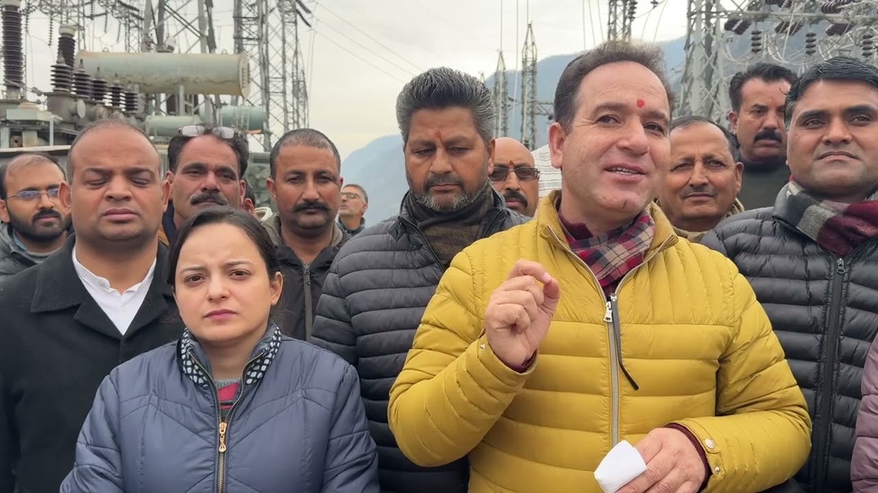Inspected the newly installed 50 MVA transformer at Kartik Swami Grid Station at Kishtwar. #Kishtwar