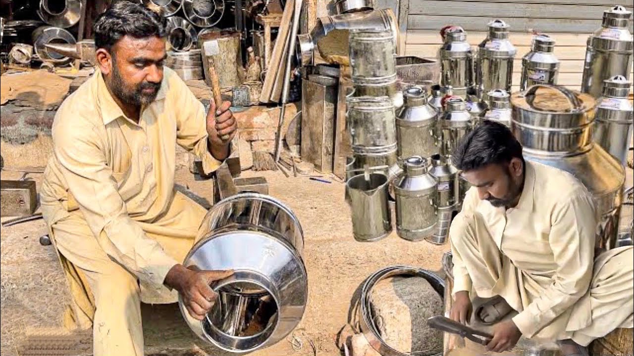 Incredible Complete Process Of Manufacture Stainless Steel Milk Can with Good Quality Material