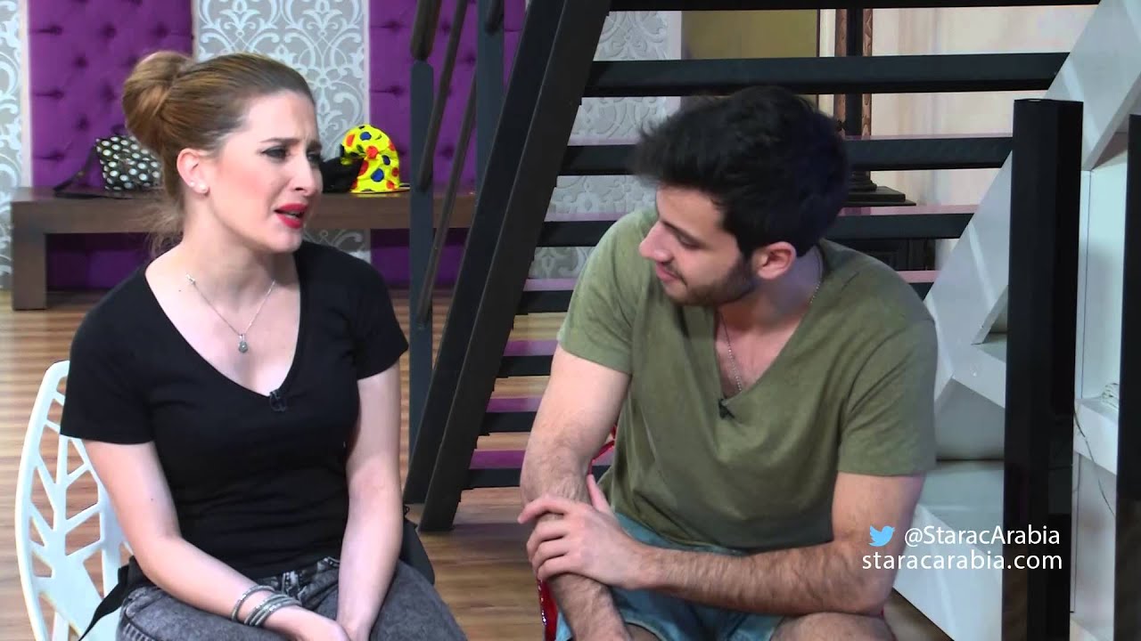 ايلي ايليا في جلسة الـ Social Media - ستار اكاديمي 10 5/10/14