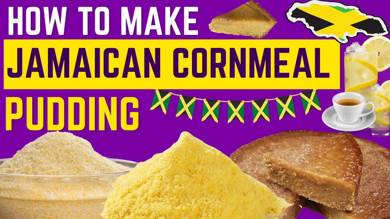 How To Make Jamaican Cornmeal Pudding  | Easy Jamaican Cornmeal Pudding | Cornmeal Pudding