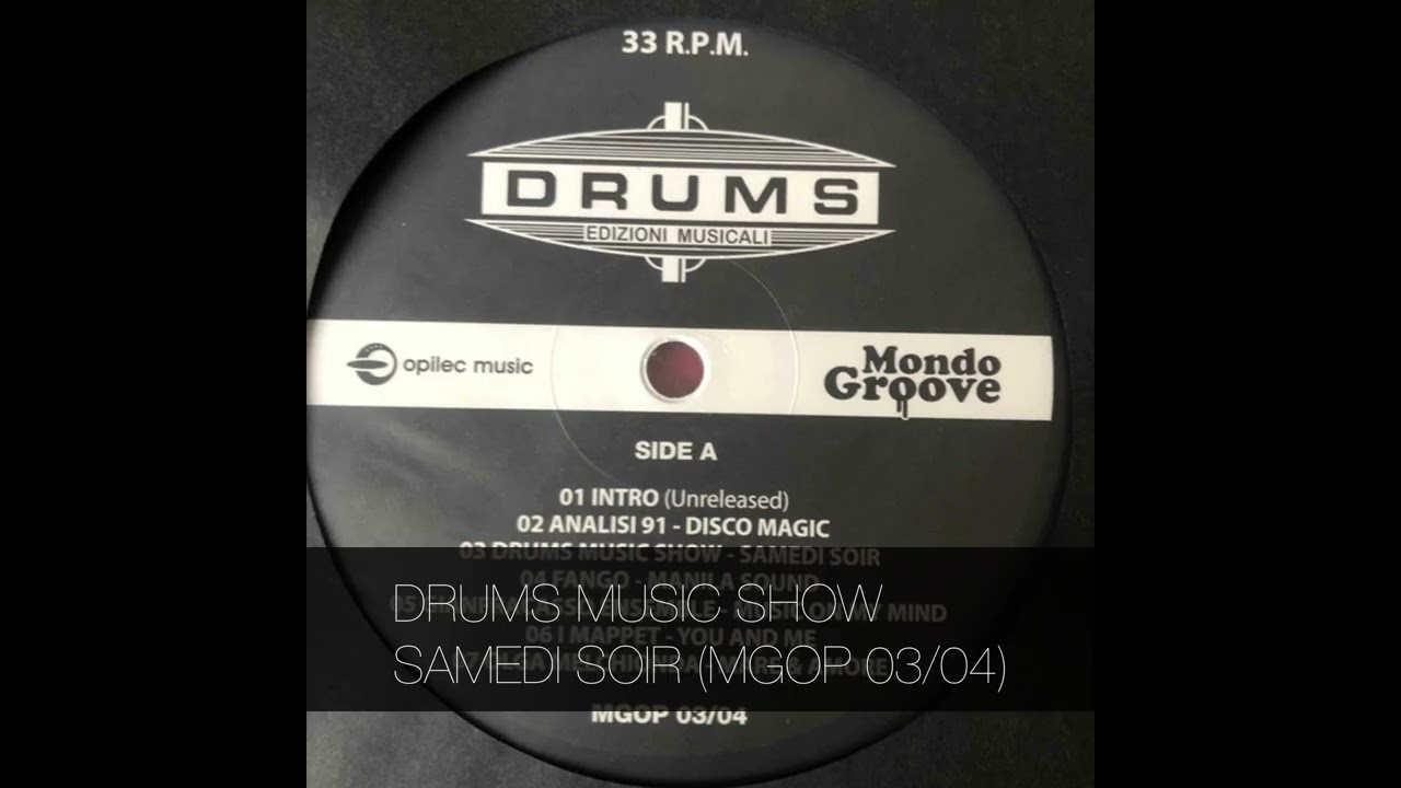 DRUMS MUSIC SHOW - SAMEDI SOIR (MGOP 03/04)
