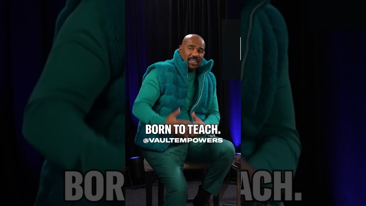 DO THE THING YOU WERE BORN TO DO | STEVE HARVEY | VAULT EMPOWERS